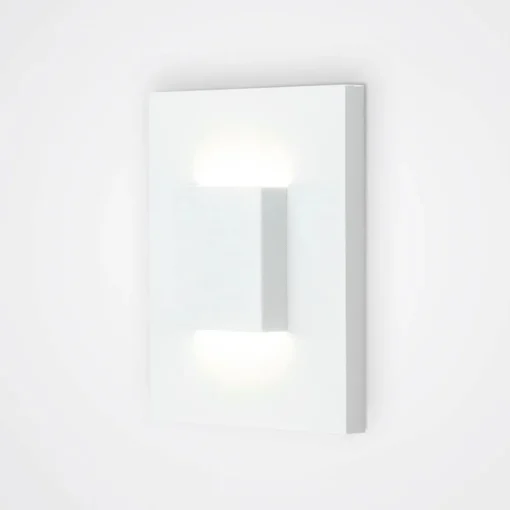 EVN LQ230 LED innfelt vegglampe up/down, hvit| Downlights