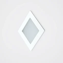 EVN P2180 LED innfelt vegglampe, 3 000 K, hvit