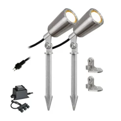 EVN PC6806 LED-hagespot, 12 V, 3 000 K, 2 stk.| Utespotter