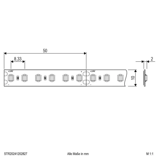 EVN STR2024 LED-stripe IP20 5m 72W 2 700K Online