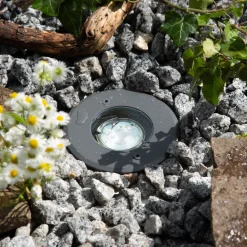 EVN Talpa nedfelt lampe GU10 stål rund Sale