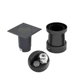 EVN Talpa nedfelt lampe GU10 stål kantet Best