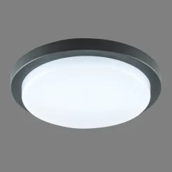 EVN Tectum LED utendørs taklampe, rund, Ø 24,6 cm| Taklamper Utendørs