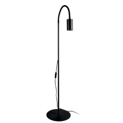 Nowodvorski Lighting Eye Flex gulvlampe med fleksibel arm, svart Discount