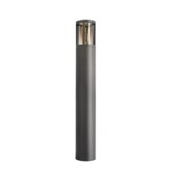 Deko-Light Facado II veilampe, høyde 65 cm, grå/røyk, Ø 11 cm, IP65 Sale