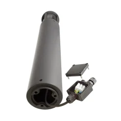 Deko-Light Facado II veilampe, høyde 65 cm, grå/røyk, Ø 11 cm, IP65 Sale