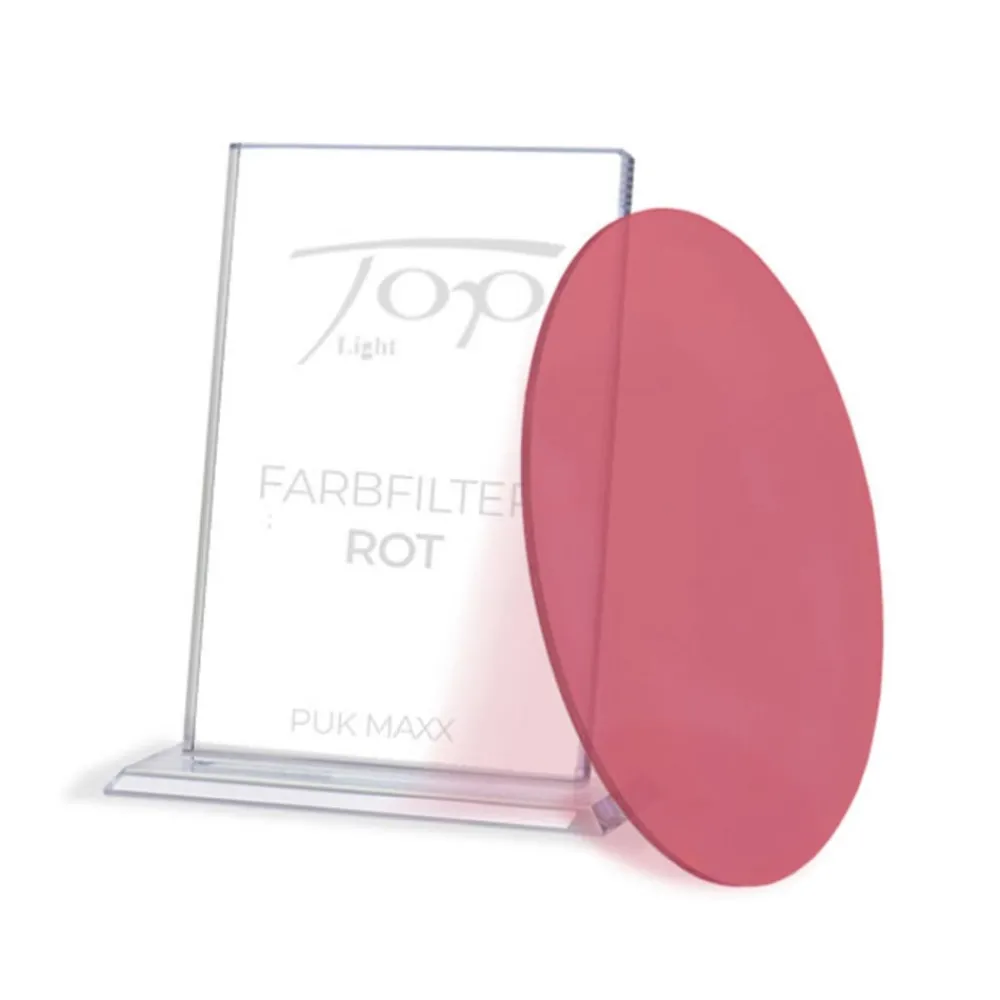 Top Light Fargefilter for lampeserien Puk Maxx, rød| Tilbehør