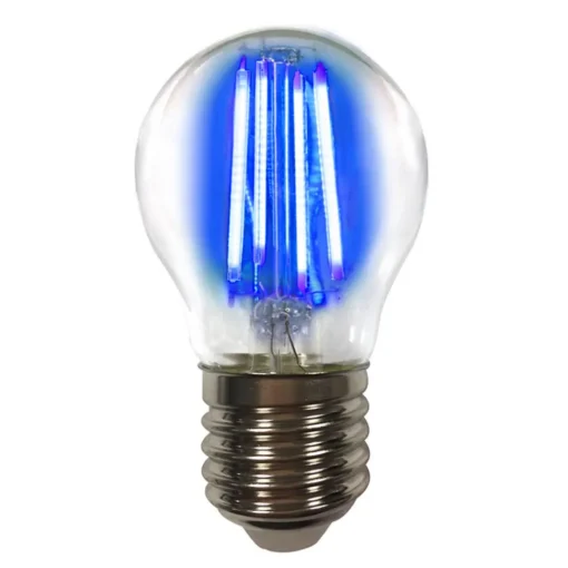 LIGHTME Farget lys E27 4W LED-pære Filament, blå Sale