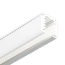 GLOBAL 3-fase skinne Noa utenpåliggende 300 cm, hvit| Butikkbelysning