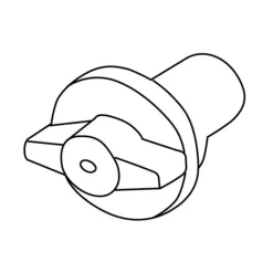 GLOBAL 3-fase skinneadapter Noa for dekorativ krok, hvit| Skinnesystem