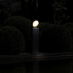 LUTEC Fele LED-veilampe, antrasitt, dreibar New