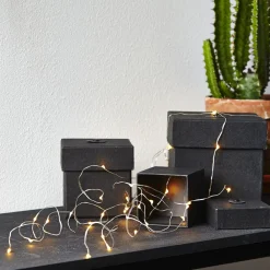 STAR TRADING Fem stilker - LED-lysbuketten Dew Drop Discount