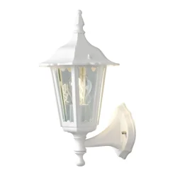 Konstsmide Firenze utendørs vegglampe, hvit, fatning, 36 cm Online