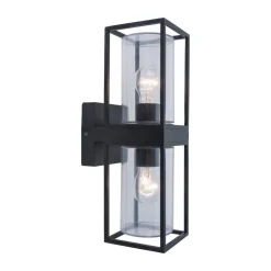 LUTEC Flair utendørs vegglampe, med to lamper| Vegglamper Utendørs