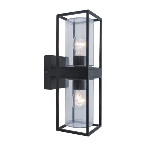 LUTEC Flair utendørs vegglampe, med to lamper| Vegglamper Utendørs