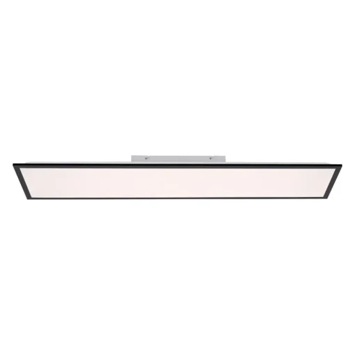 JUST LIGHT. GmbH Flat LED-monteringspanel CCT, svart, 119 x 29 cm| Butikkbelysning|Kontorbelysning