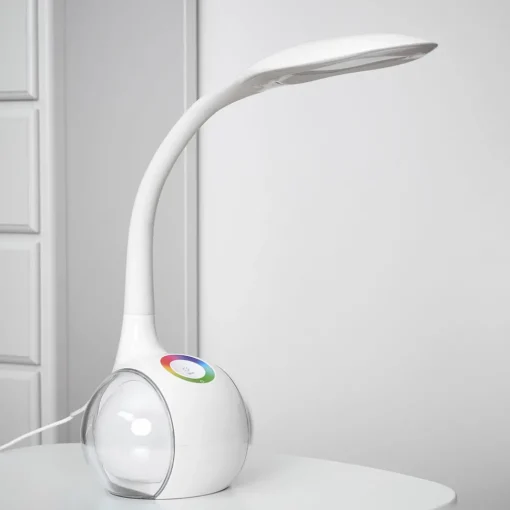 Globo Fleksibel bordlampe Paula med LED-lys, hvit Hot