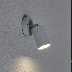 Konstsmide Fleksibel utendørs NEW MODENA vegglampe i grå Outlet