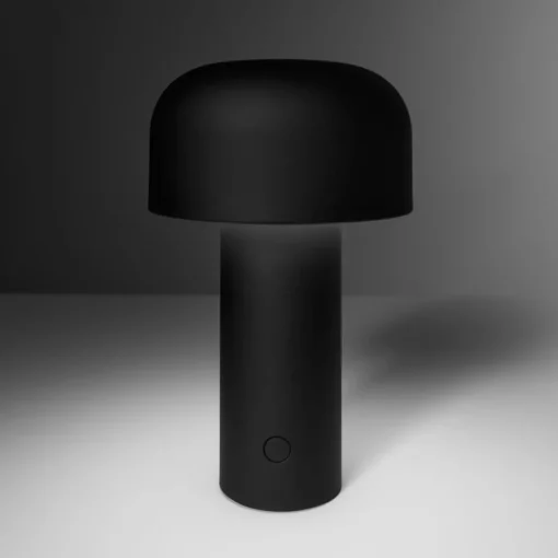 FLOS Bellhop oppladbar LED-bordlampe, svart| Bordlamper