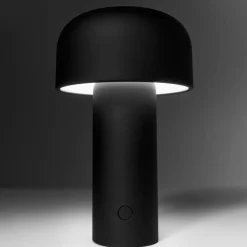 FLOS Bellhop oppladbar LED-bordlampe, svart| Bordlamper