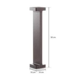 Flos Architectural FLOS Casting T 100 - LED-sokkellampe 50 cm brun| Sokkellamper