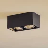 Flos Architectural FLOS Compass Box H135 - taklampe 2 lyskilder svart| Kontorbelysning