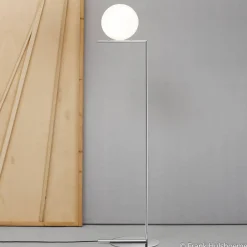 FLOS IC F1 gulvlampe krom Ø 20 cm Outlet