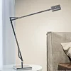 FLOS Kelvin Edge - LED-skrivebordslampe antrasitt| Kontorbelysning|Bordlamper