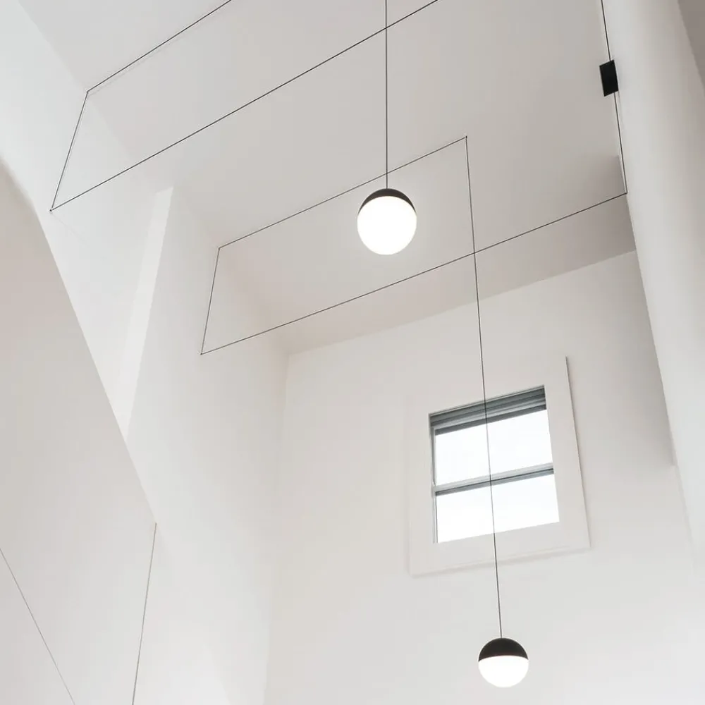 FLOS String light hengelampe, 12 m kabel, kule| Led-Innendørs|Pendellamper