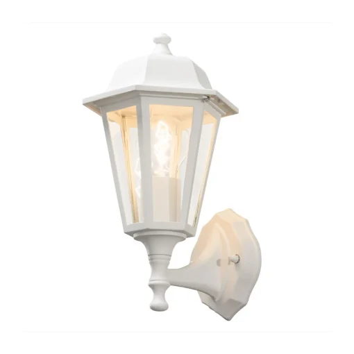 Konstsmide Flott utendørs GRADO vegglampe i hvit Best