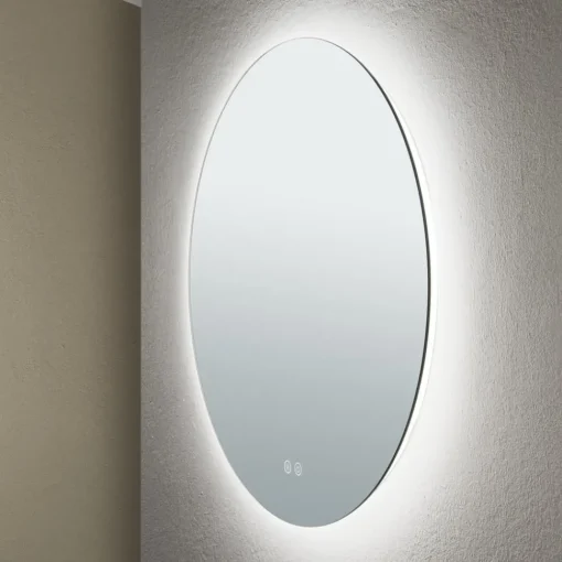 ORION Focus LED-speil, Ø 60 cm, CCT, antidugg, berøringsdimmer| Møbel Og Interiør