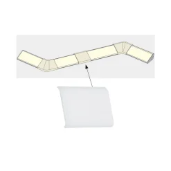 Paulmann Forbindelseshetter til Delta-profil Your LED 4 stk| Lysstriper