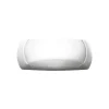 Fumagalli Francy utendørs vegglampe, hvit/opal, GX53 CCT, frontal| Kommersiell Utebelysning