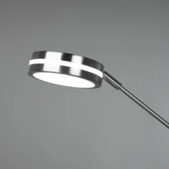 Trio Lighting Franklin LED-uplight, leselampe, matt nikkel| Led-Innendørs|Gulvlamper