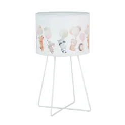 Duolla Freddy bordlampe, fargerik, dyr, E14, høyde 32,5 cm Discount