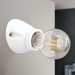 ORION Frost keramisk vegglampe, hvit| Vegglamper