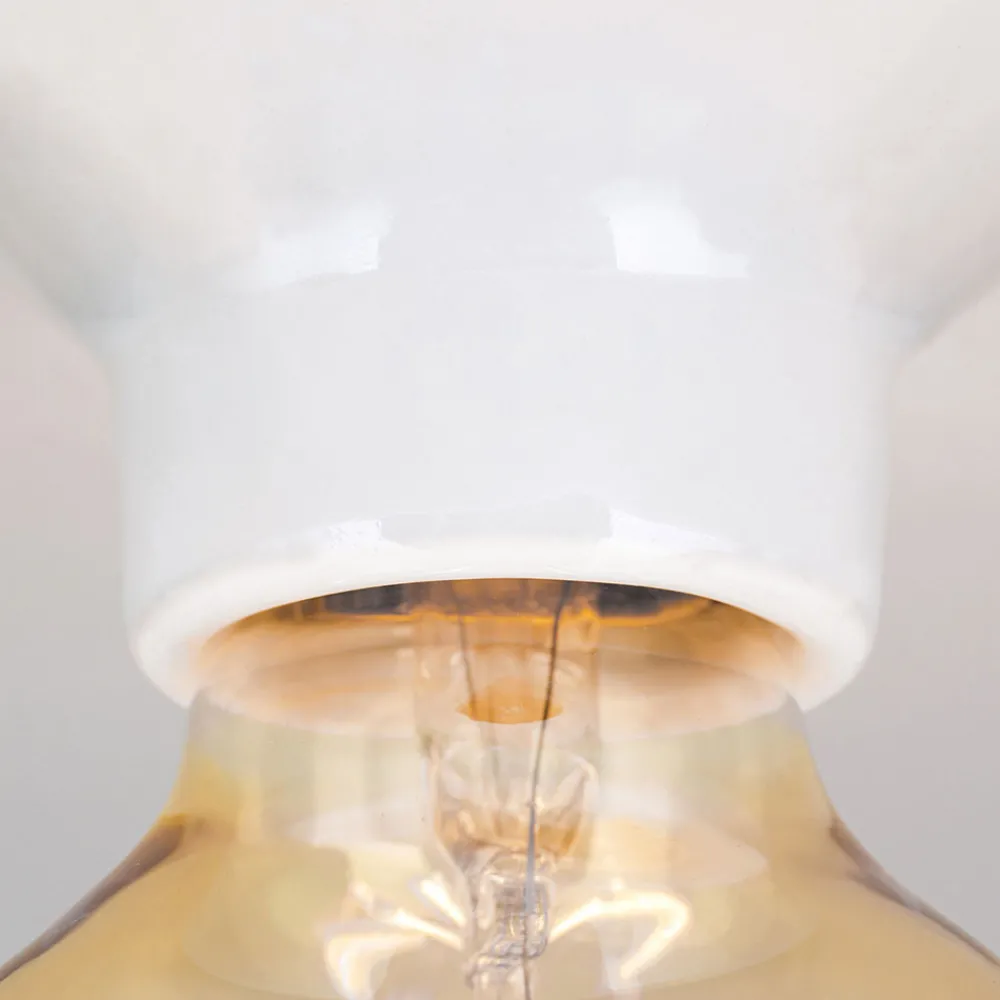 ORION Frost taklampe av keramikk, hvit New