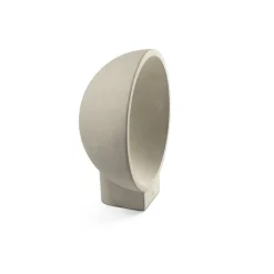 FARO BARCELONA Gaia LED-sokkellampe, grå, betong, høyde 38,8 cm| Sokkellamper