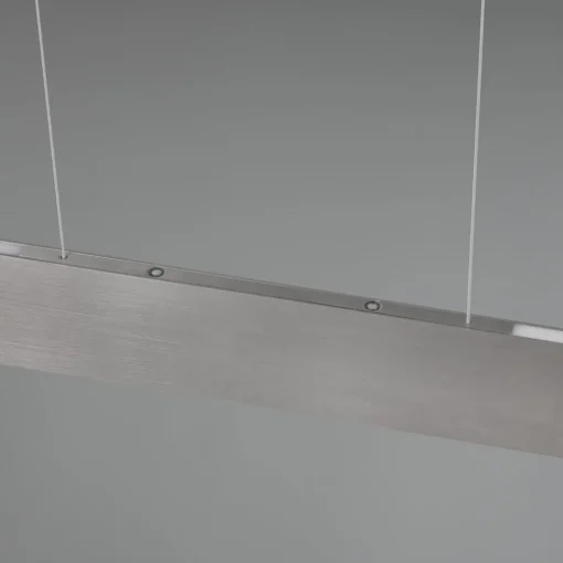 Trio Lighting Galway hengelampe, matt nikkel, opp/ned, CCT, metall| Kontorbelysning