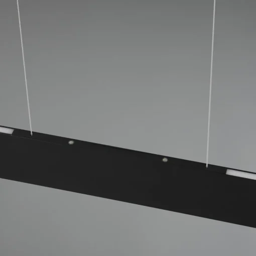 Trio Lighting Galway hengelampe, matt svart, opp/ned, CCT, metall Hot