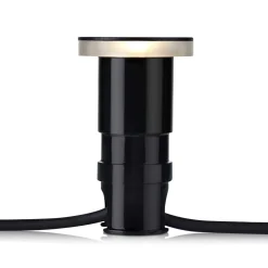 Markslöjd Garden 24 Decklight svart 3W lateral Ø6cm| Kommersiell Utebelysning|Led-Utendørs