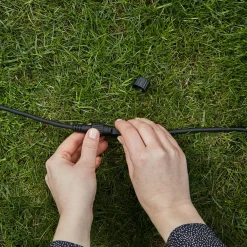 Markslöjd Garden 24 skjøteledning, svart, 10 m Online