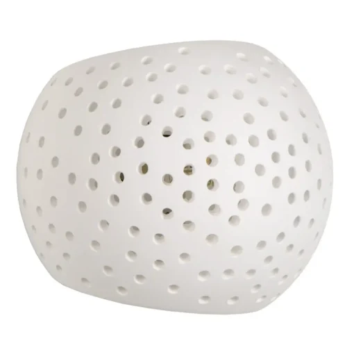 Lucide Gipsy vegglampe laget av gips| Vegglamper