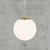 Nordlux Grant pendellampe i messing med glassglobe Ø 25cm New
