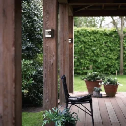 Philips Grass - Sensor-vegglys i antrasitt m. LED-Lys Outlet