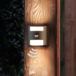 Philips Grass - Sensor-vegglys i antrasitt m. LED-Lys Outlet