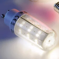 JUST LIGHT. GmbH GU10 4W LED-pære i rørform klar med 69 LED| Gu10 Pærer