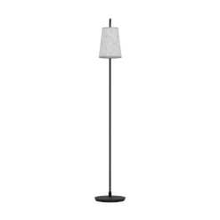 EGLO Gulvlampe Alsager med skjerm av filt Best