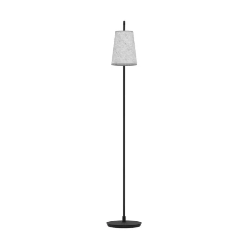 EGLO Gulvlampe Alsager med skjerm av filt Best