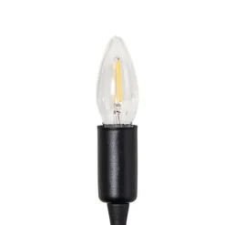 Opviq Gulvlampe Bonibon 13231 svart metall høyde 155 cm 5 lyskilder| Gulvlamper